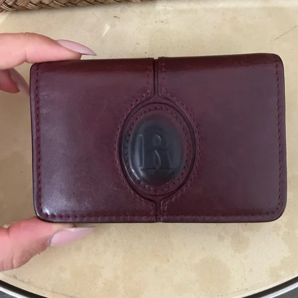 Rouje Kiki Bordeaux Leather Wallet - Picture 2 of 9